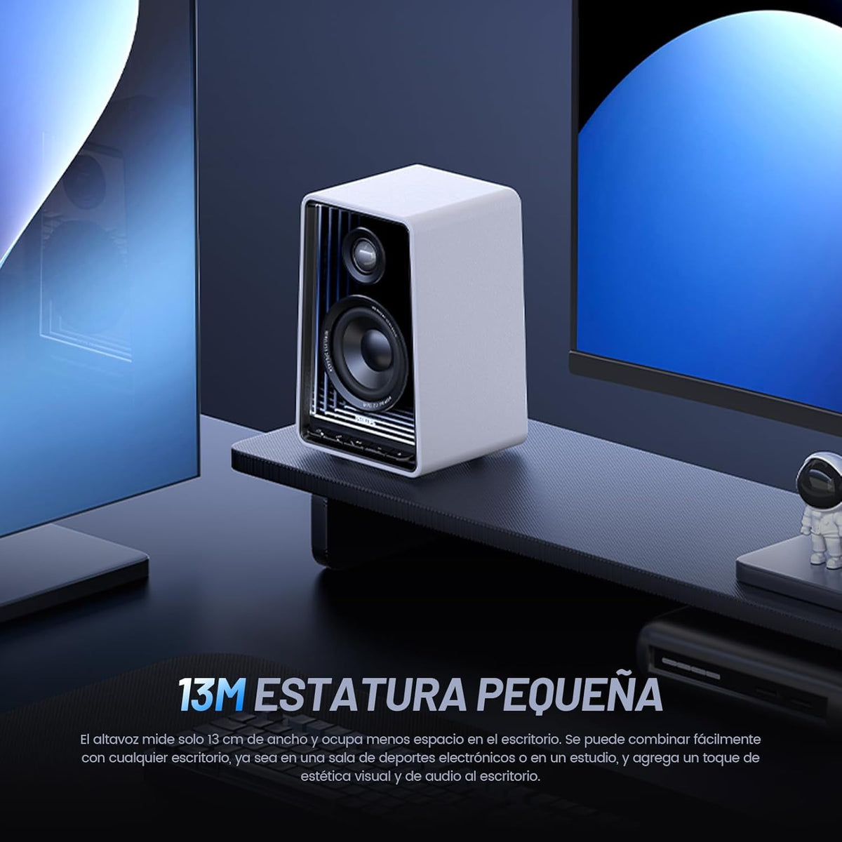 Altavoces de Estantería Philips RGB Subwoofer 20W y Tweeter 10W con Bluetooth y TWS
