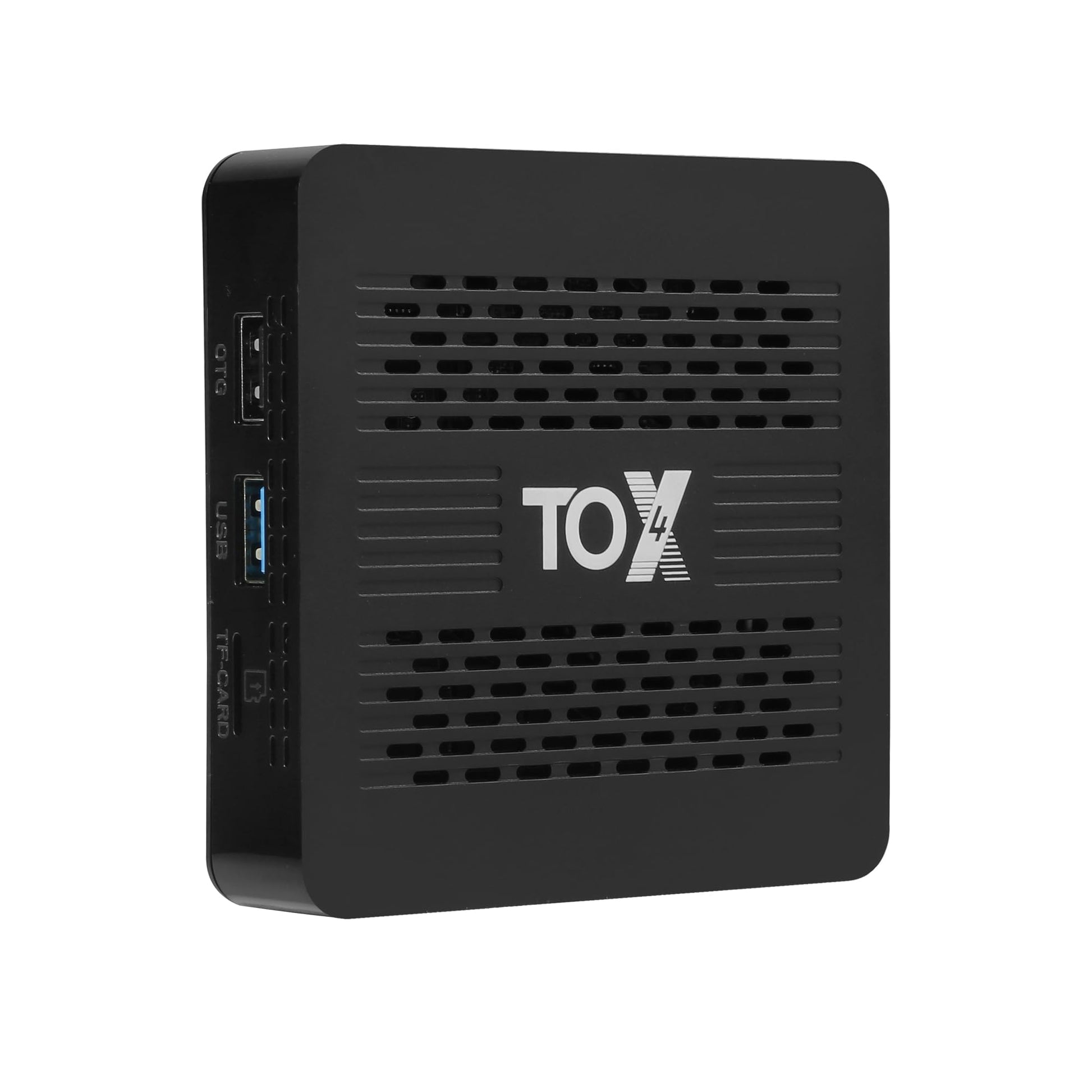 SHYSKY Android TV Box, TOX4 TV Box Android 13.0 RK3528 4GB RAM 32GB ROM 2.4G/5G WiFi 1000M BT5.1 USB3.0 4K H.265 HDR Box
