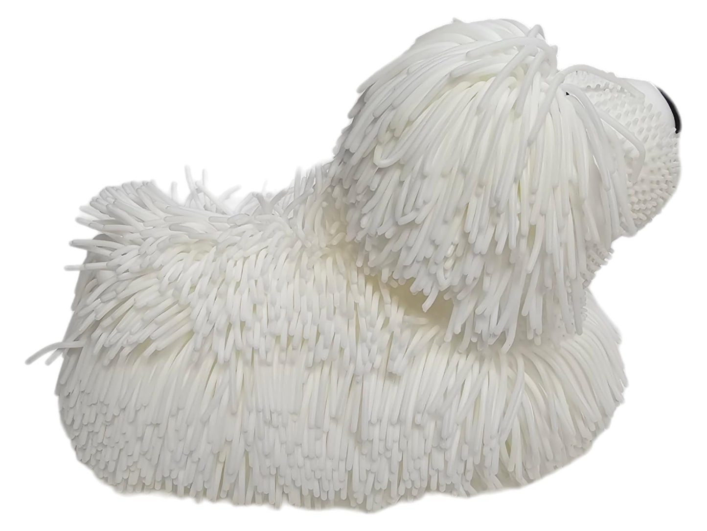 Juguete Suave y Lanudo Zugar Land Blanco con Relleno de Aire para Perro