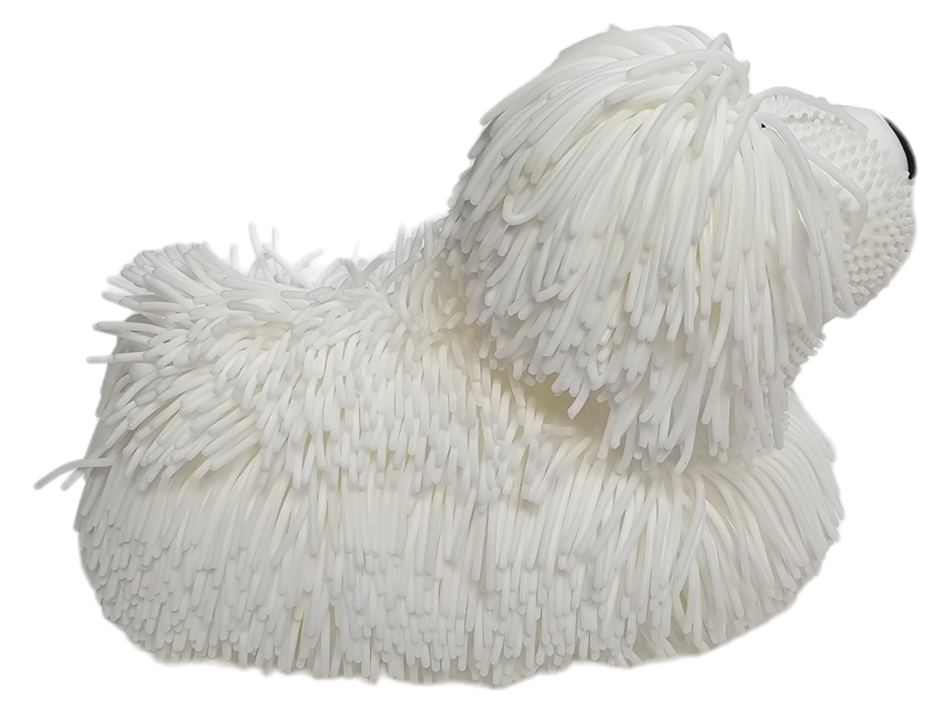 Juguete Suave y Lanudo Zugar Land Blanco con Relleno de Aire para Perro