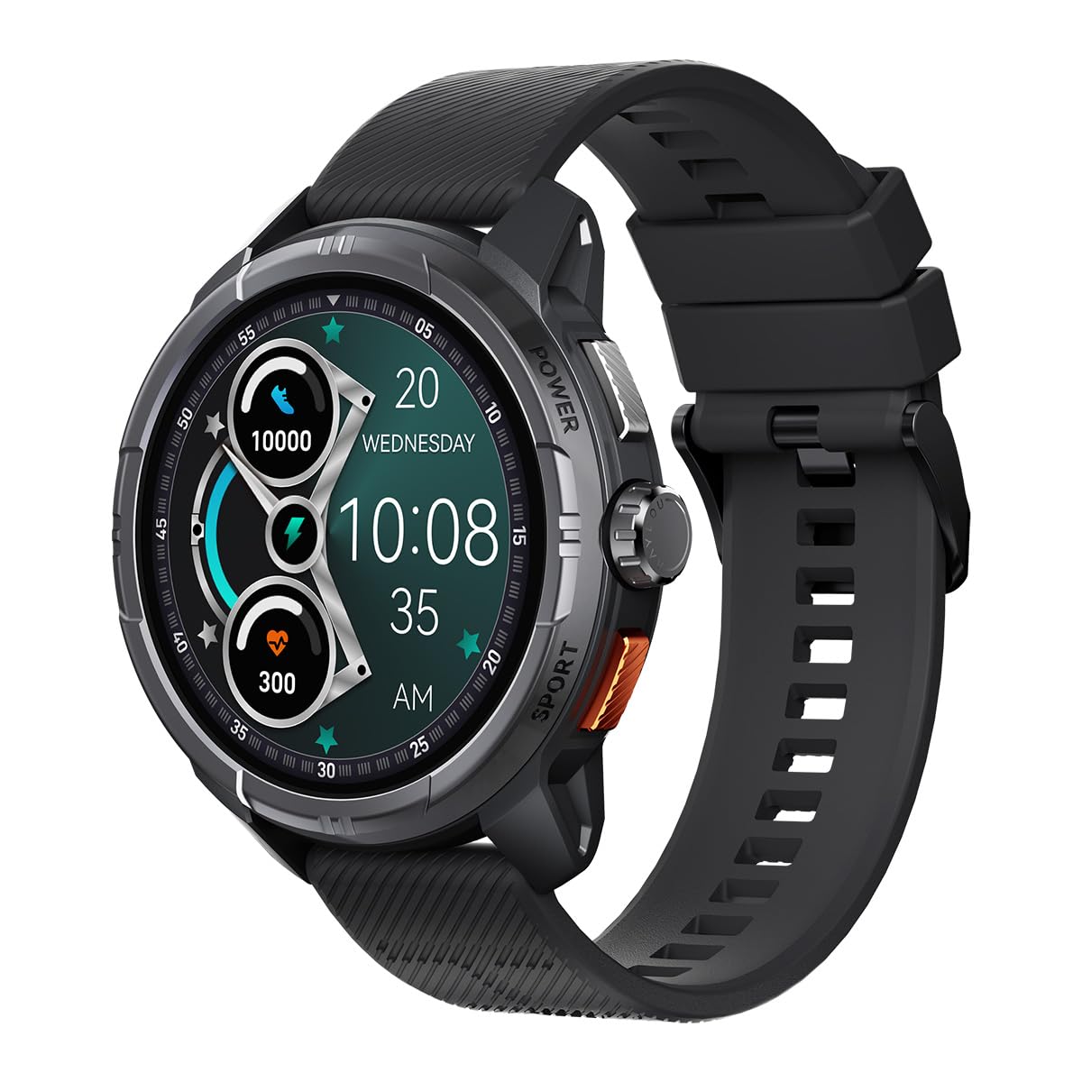 Smartwatch AMOLED HAYLOU Solar Ultra GPS Negro 170+ Deportes para Hombre y Mujer