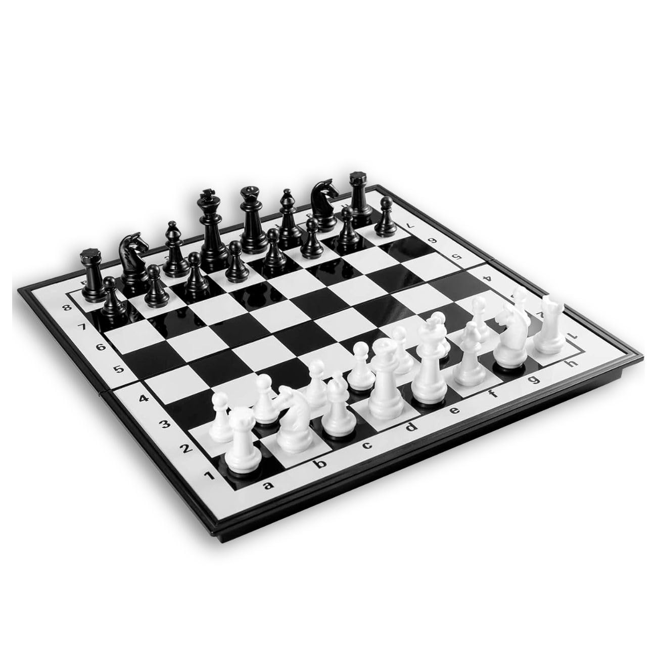 Tablero de Ajedrez Magnético Timotech Profesional Plegable para Niños y Adultos