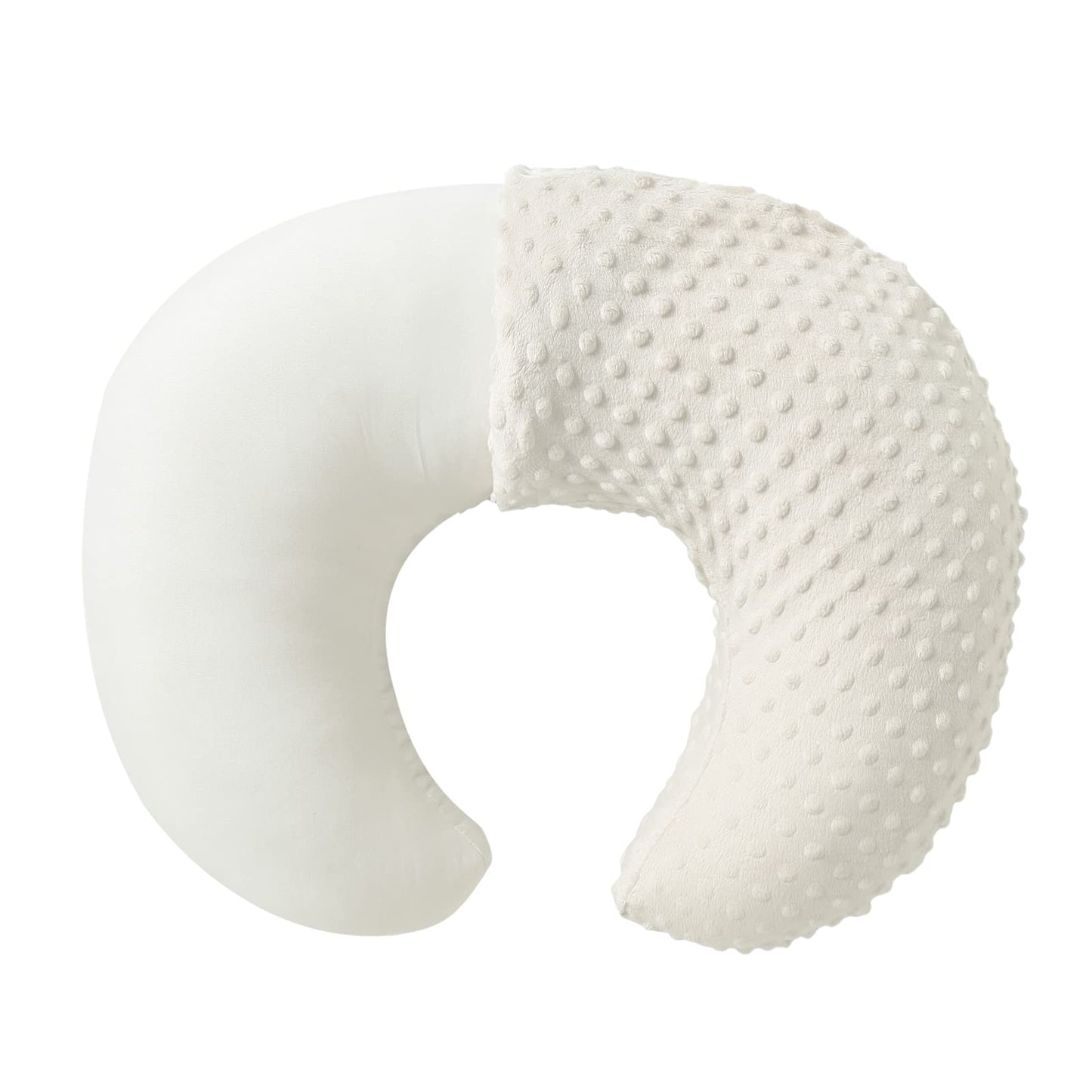 Almohada y posicionador de lactancia con funda para lactancia materna y alimentación con biberón, apoyo para bebé, tiempo de barriga, soporte para sentarse al bebé, soporte para despertar tiempo