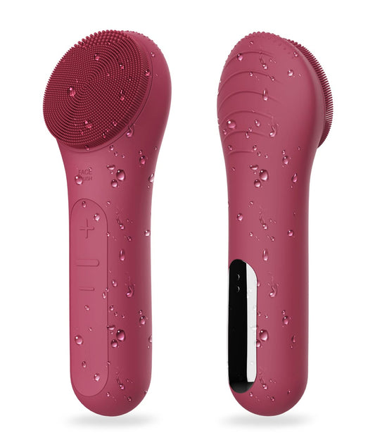 Cepillo de Limpieza Facial NågraCoola Bayas Recargable e Impermeable para Limpieza y Exfoliación para Hombres y Mujeres