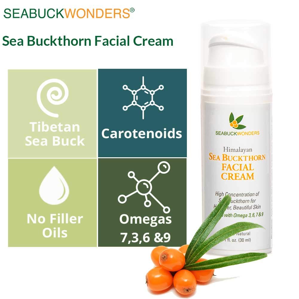 Seabuckwonders SBW-08 Crema Facial, Espino Cerval de Mar