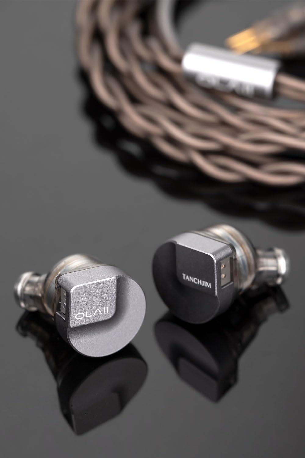 TANCHJIM OLA2 - Monitores internos con cable, auriculares iem ligeros - Tipo C