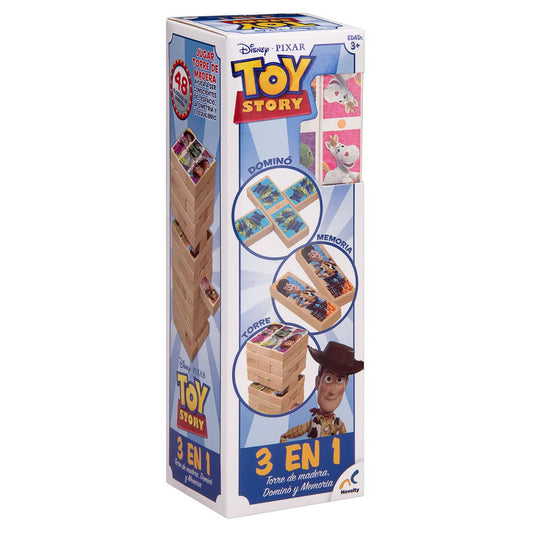 Juego de Mesa Novelty Corp Madera 3 en 1 Toy Story para Niños