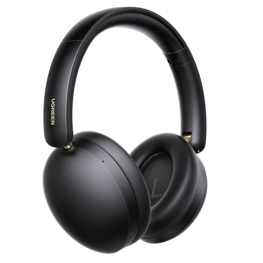 Audífonos Inalámbricos UGREEN Negruzco con Micrófono y Bluetooth 5.4, 40mm Controladores, 243g Ligero, 80 Horas de Reproducción, Gamer, Conexión Dual