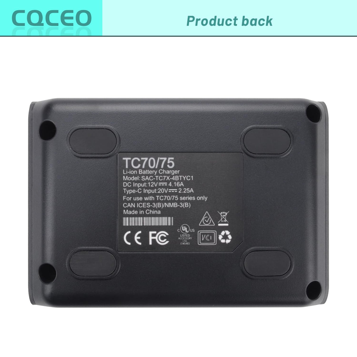 Base de Carga de Batería Zebra para Escáner de Código en Negro, 4 Ranuras