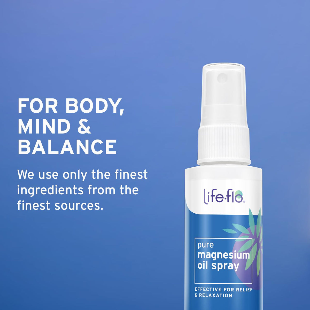 Life-Flo - Salmuera del cloruro del aceite del magnesio de Pure - 2 la Florida. onza.
