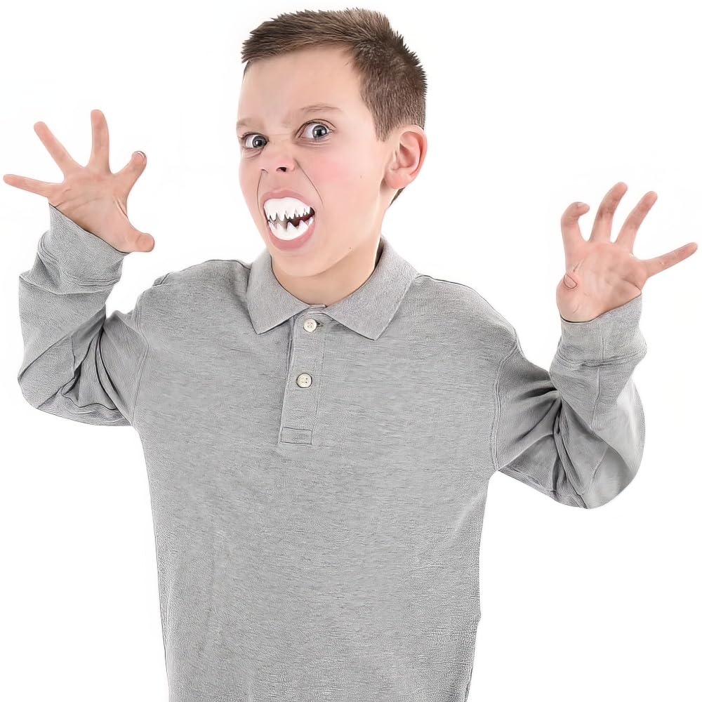 Set de Dientes Falsos Rhode Island Novelty Blanco Gran Tiburón