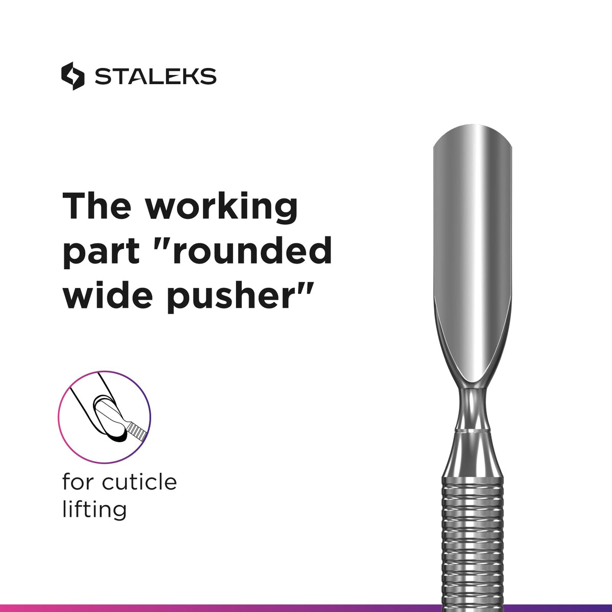 Staleks Empujador de cutículas EXPERT SERIES (PE-30/1)
