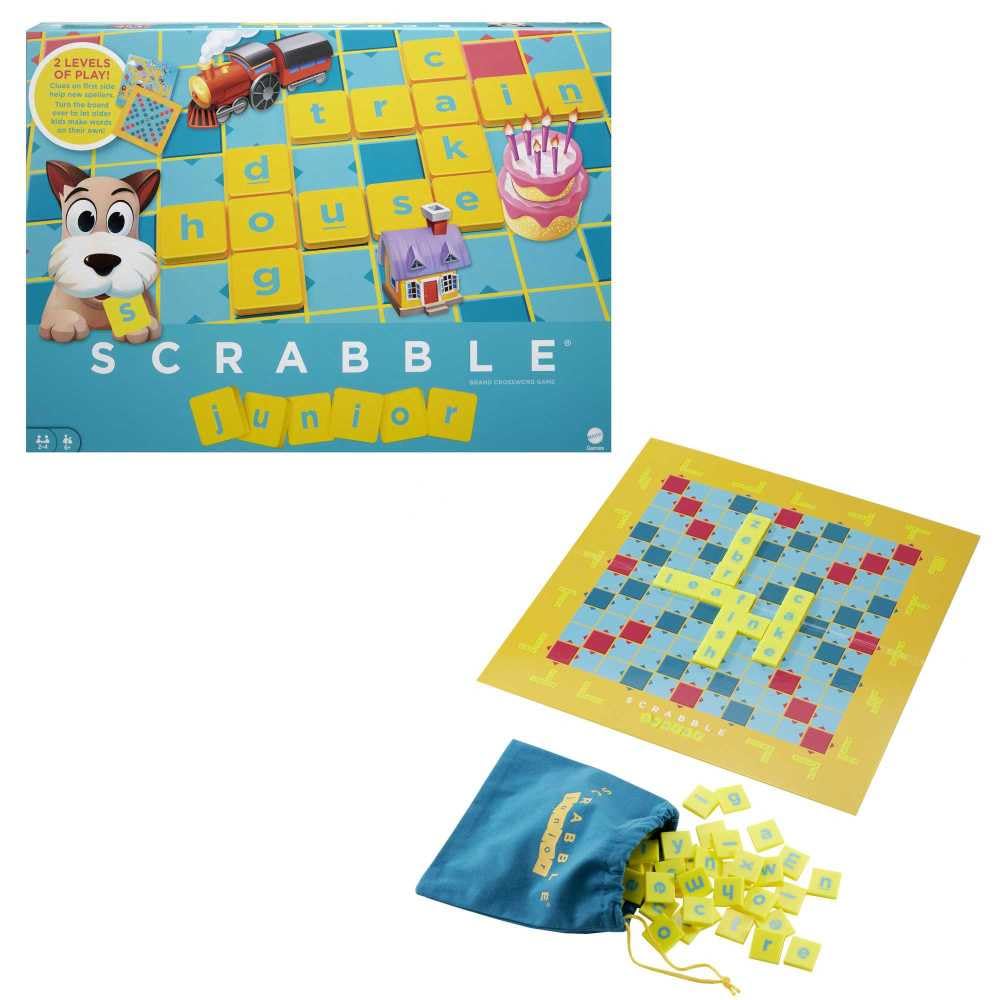 Juego de Mesa Mattel Games Scrabble Junior para Niños