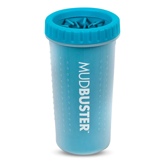 Dexas MudBuster Limpiador portátil para patas de perro, Azul, Large