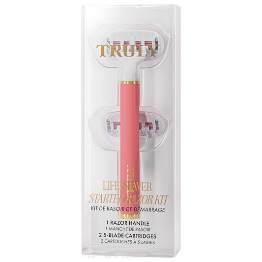 Maquinilla de Afeitar Truly Life Shaver Verde con 5 Hojas para Piel Sensible