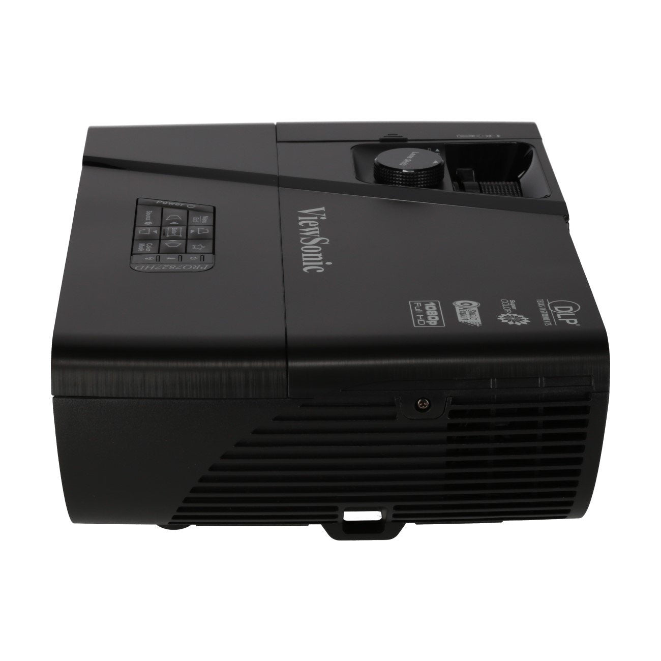 Viewsonic Pro7827HD Desktop Projector 2200lúmenes ANSI DLP 1080p (1920x1080) 3D Negro Video - Proyector (2200 lúmenes ANSI, DLP, 1080p (1920x1080), 762 - 7620 mm (30 - 300"), 22000:1, 3500 h)
