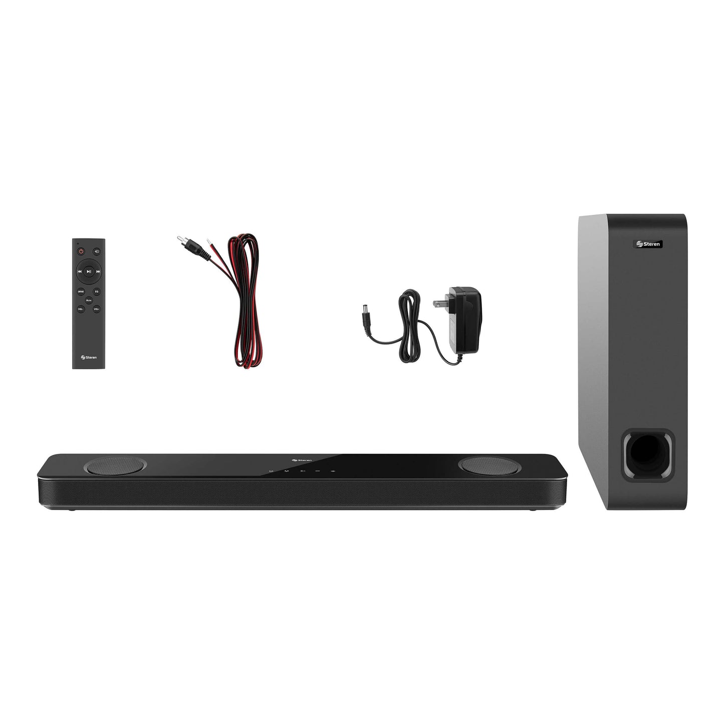 STEREN Barra de Sonido y subwoofer 900 W PMPO Bluetooth* BSD-505