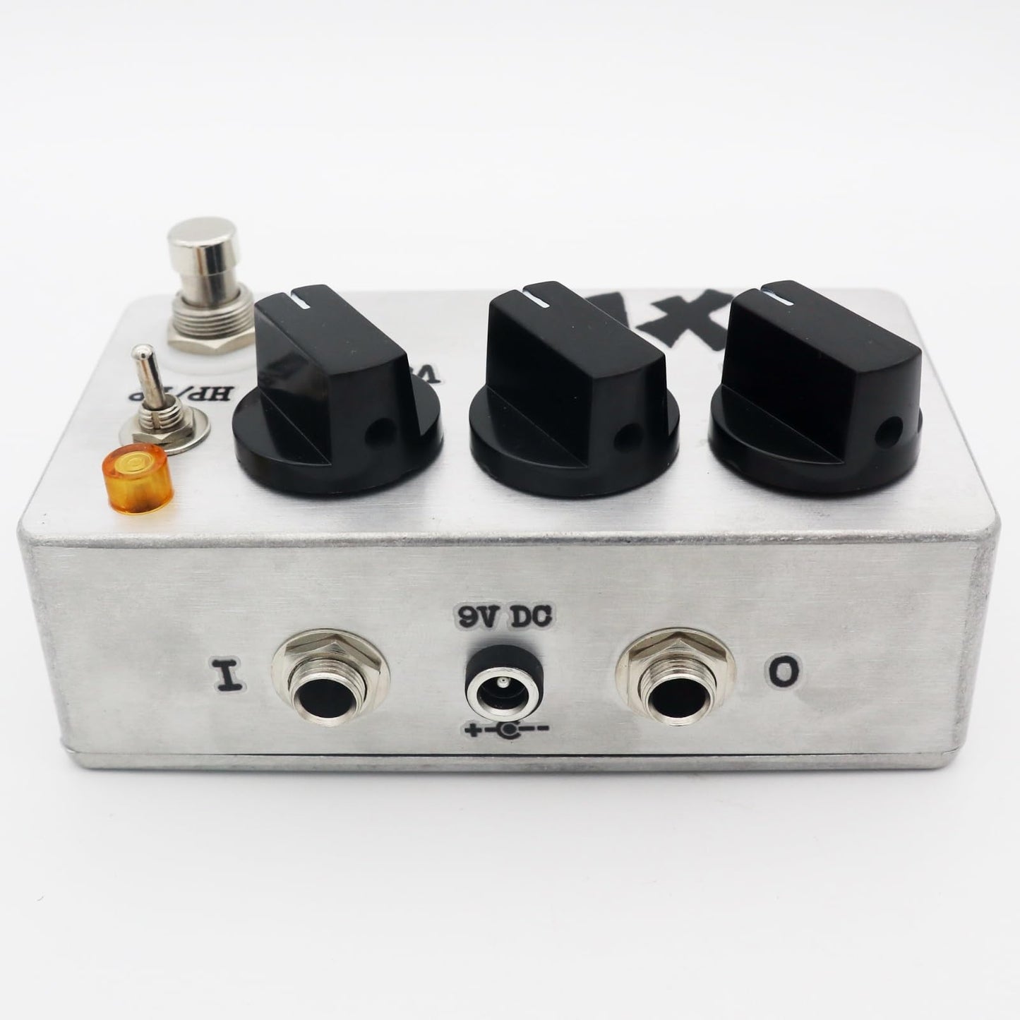 Pedal Overdrive Hecho a Mano Brillante y Plano para Guitarra Eléctrica