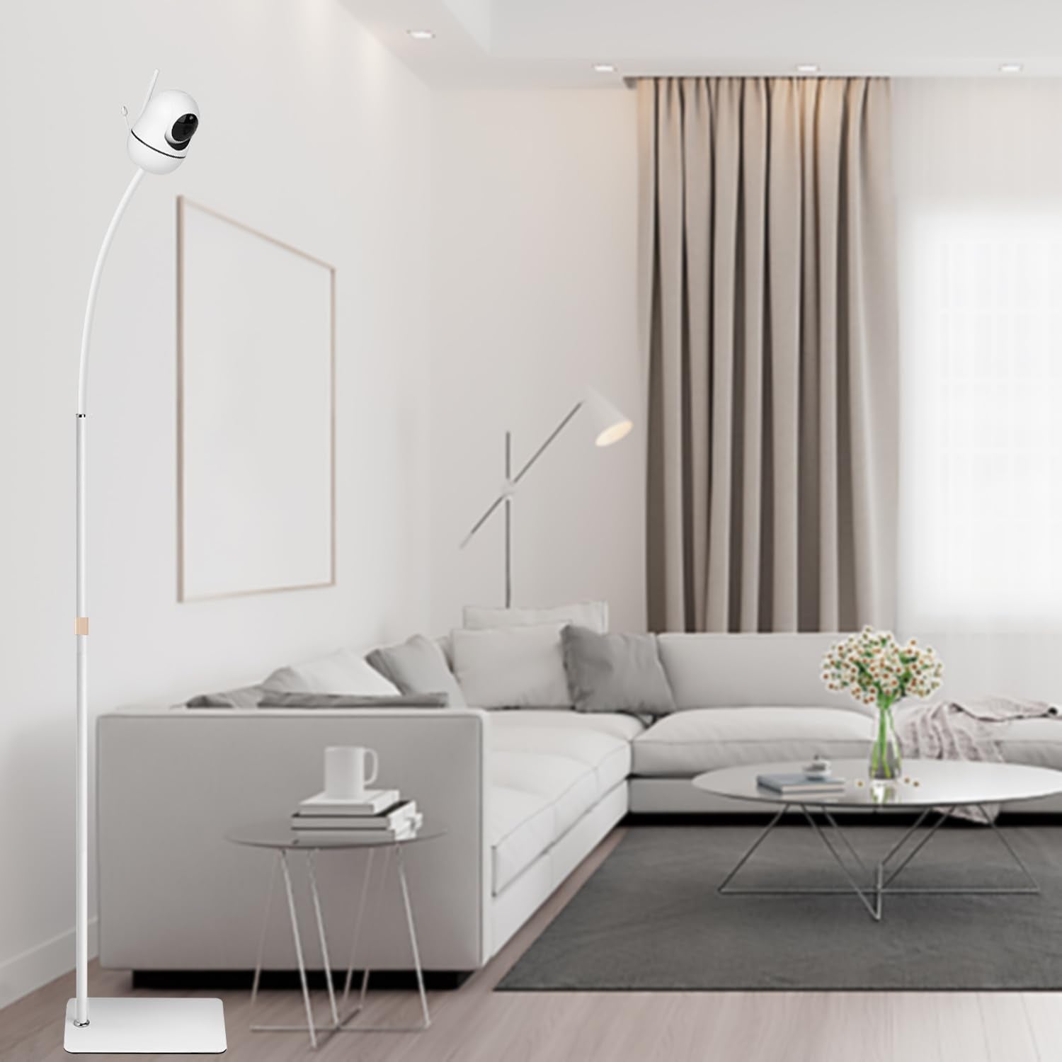 Soporte para Monitor de Bebé AISVAN Altura Ajustable Compatible con Hellobaby y Nanit Pro Flexibilidad Avanzada