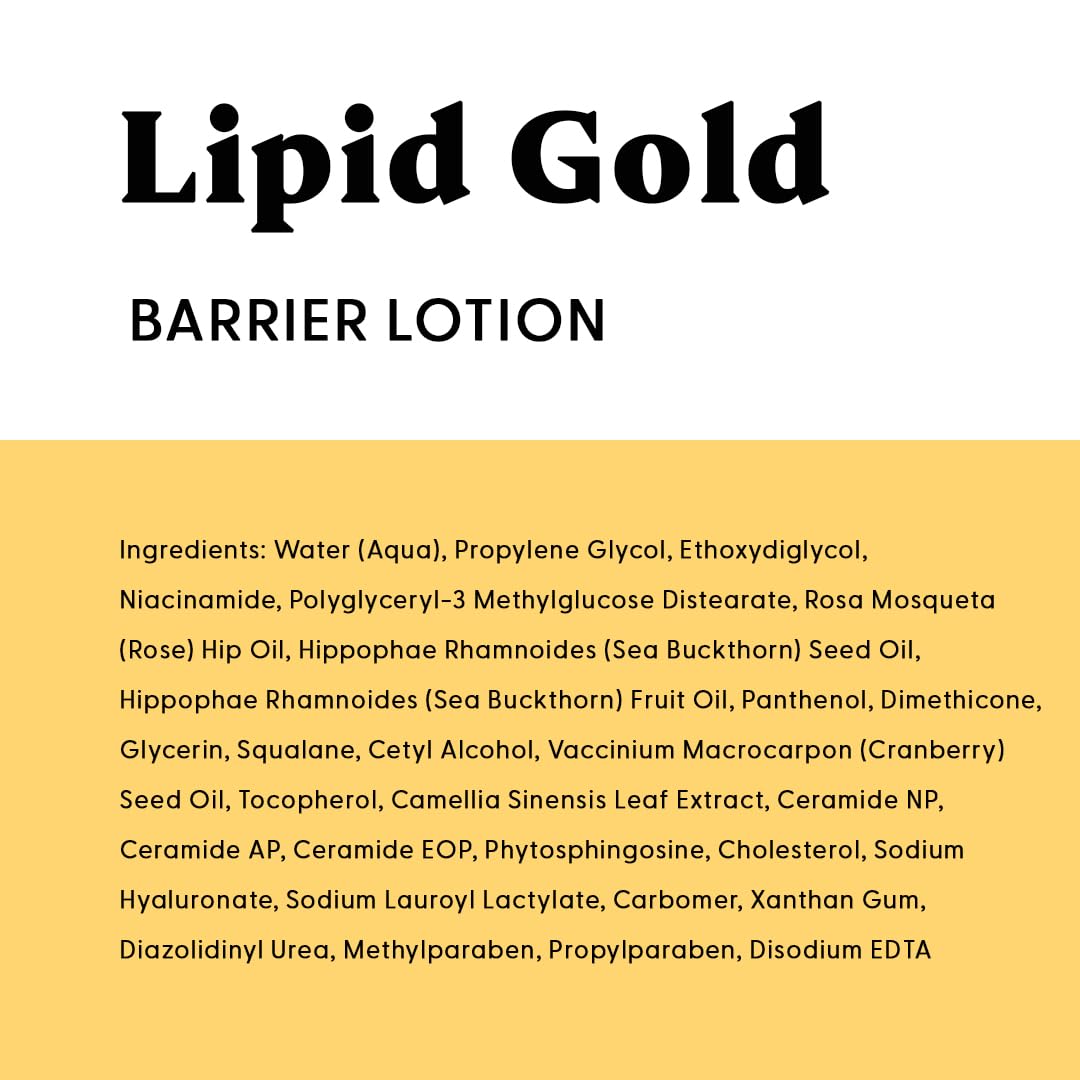 Hidratante Stratia Lipid Gold con Ceramidas y Niacinamida para Fortalecer e Hidratar la Piel