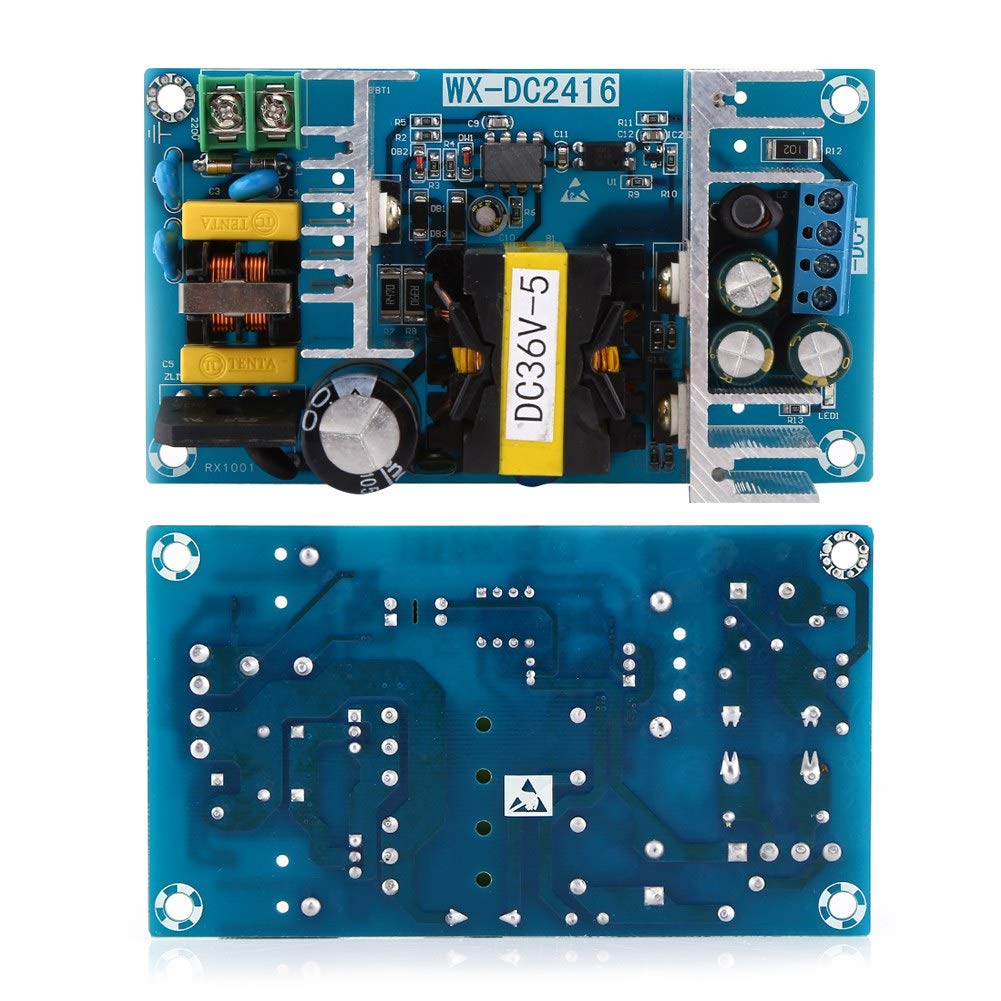 Convertidor Reductor Walfront 36V 180W AC-DC AC100V-240V a DC 36V Módulo de Placa de Fuente de Alimentación Conmutada