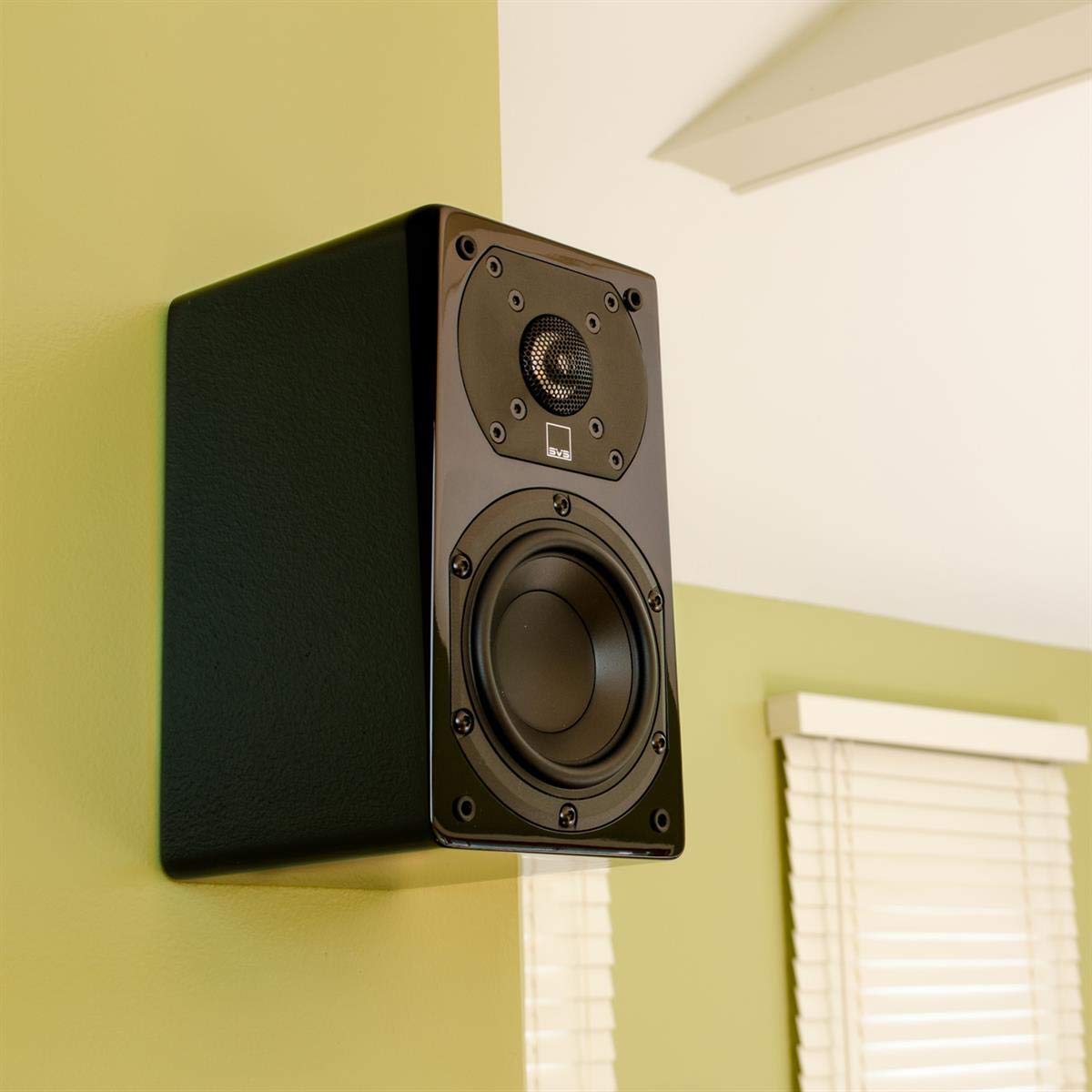 SVS PRIME-SPG Pareja de Bocinas Satelite, 2 Vías, 4.50", color Piano Gloss