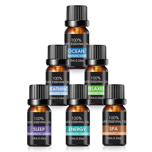 Aceites Esenciales EASYTAO Océano 100% Natural para Aromaterapia 6PCS