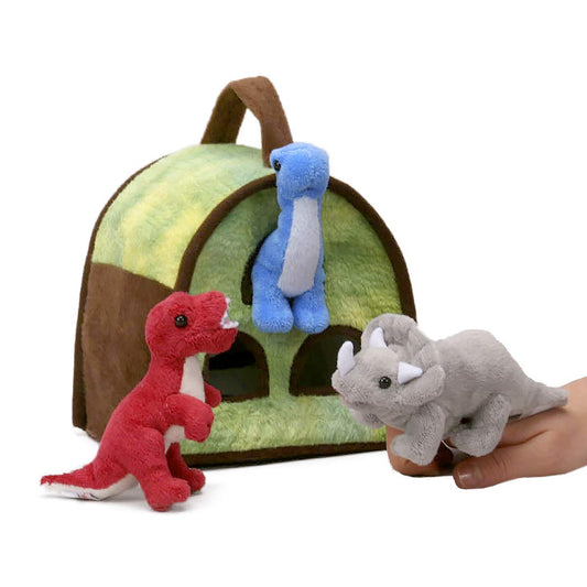 Dino Finger Puppet Play House 8" by Unipak