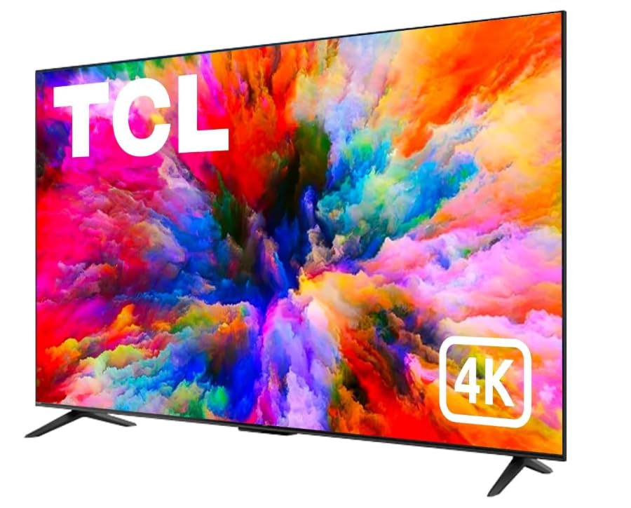 Televisor LED 4K Ultra HD HDR Smart Roku TCL 65 Pulgadas WiFi Compatible con Siri Alexa y Google