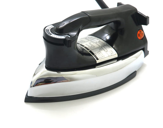 Plancha Seca VITASUNHOW Negro con Cable de 9 Pies y Suela Antiherente para Uso Profesional