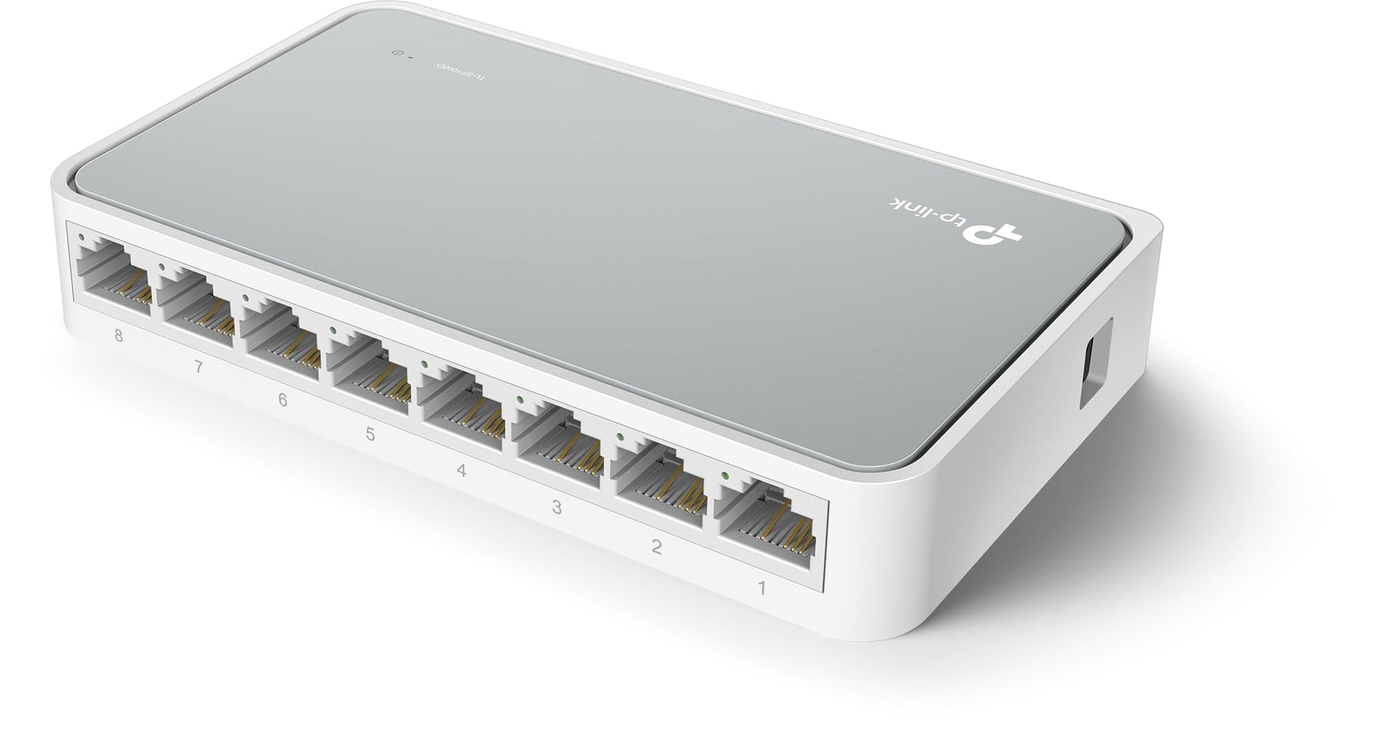 TP-Link 8 Port Fast Ethernet Switch, Desktop Ethernet Splitter, Ethernet Hub, Plug and Play, Fanless Quite, Unmanaged TL-SF1008D, 0
