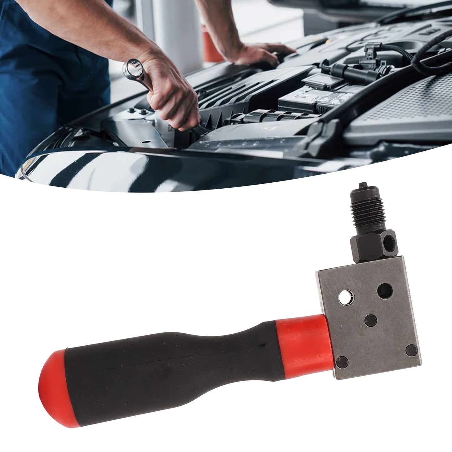 Herramienta de abocardado simple y doble, herramienta de abocardado de línea de freno de 3/16 pulgadas y 1/4 pulgadas, herramienta de abocardado hidráulica de mano para reparación de automóviles