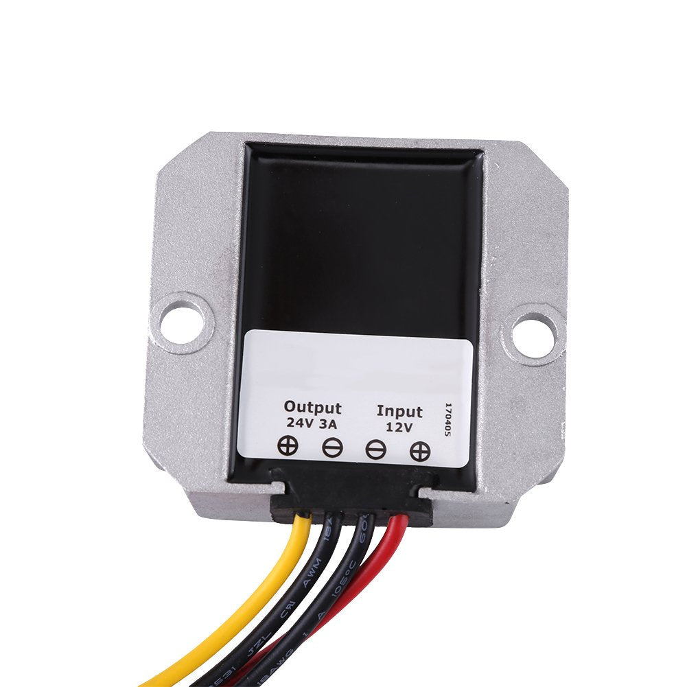 Módulo Elevador de Voltaje V BESTLIFE 12V a 24V 3A 72W para Motores Eléctricos, Altavoces y Pantallas LED