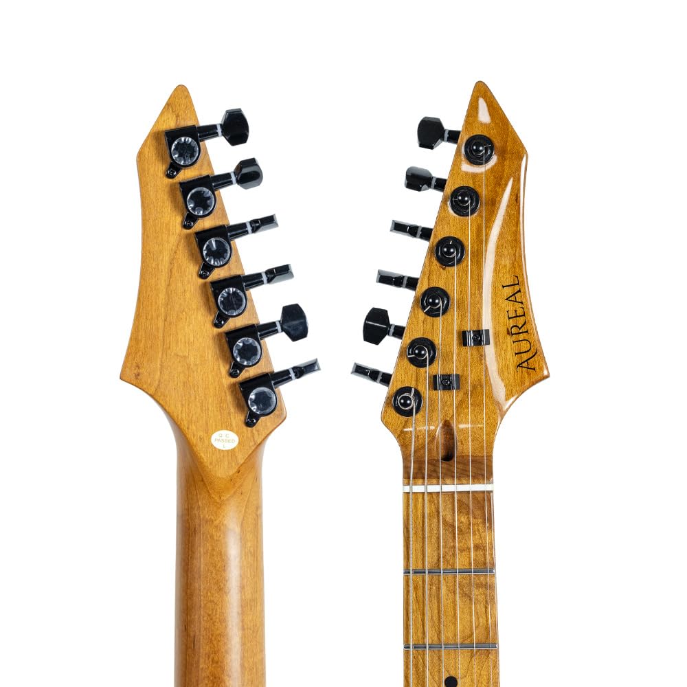 Guitarra Eléctrica Aureal Jom-te Pk Alta Calidad, Gloss