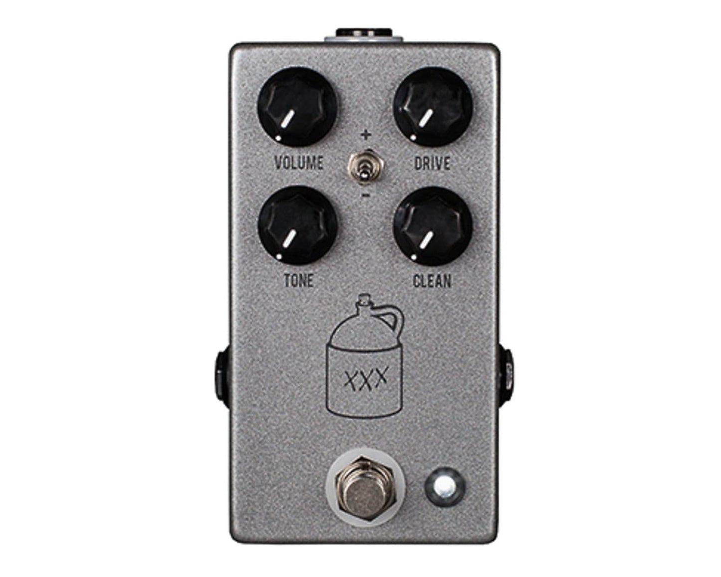 JHS Overdrive Pedal de efectos de guitarra, Moonshine, Plateado