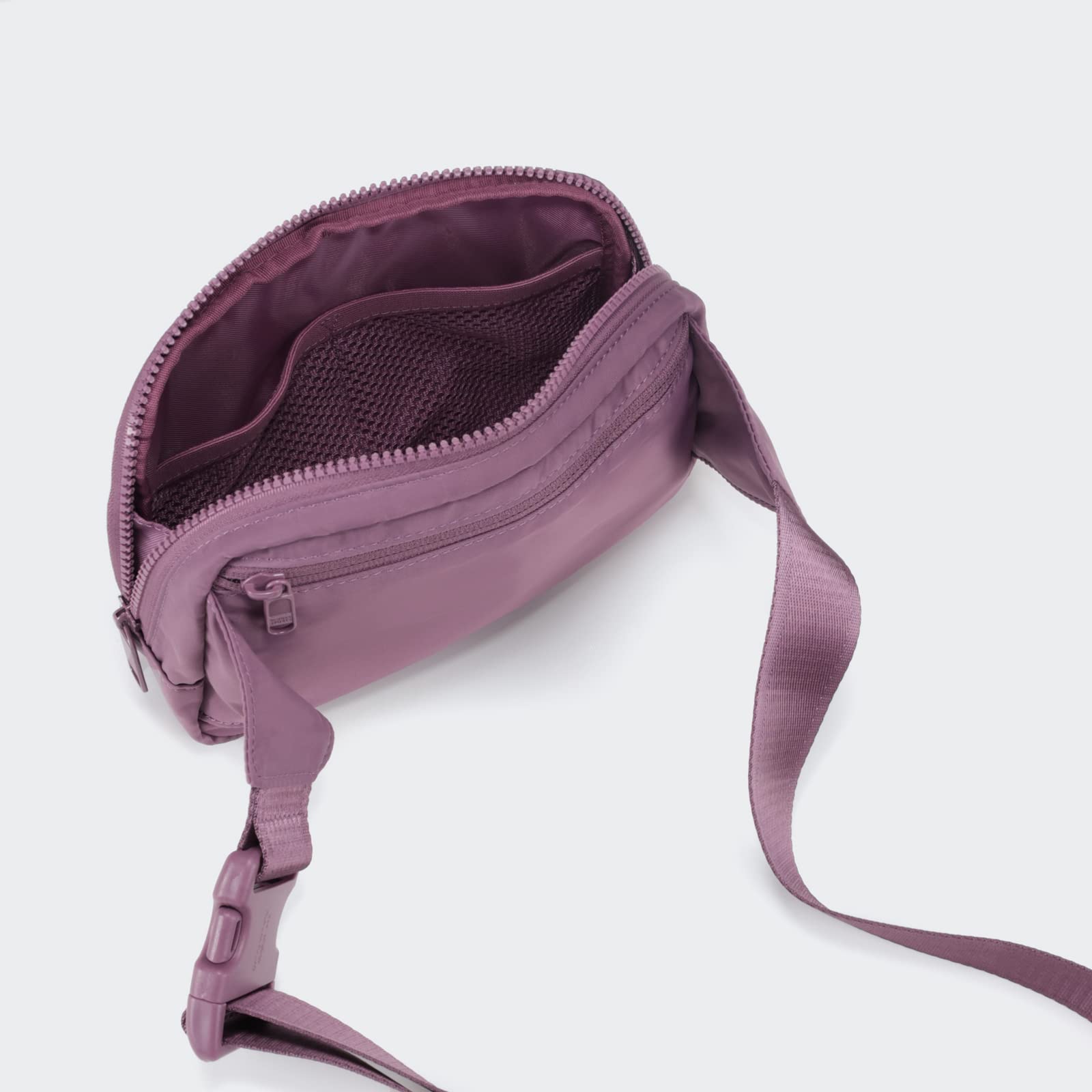 Riñonera Pander Lavanda Grande Impermeable con Correa Ajustable para Mujer y Hombre