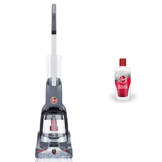 Hoover PowerDash - Máquina limpiadora de alfombras compacta avanzada para mascotas con limpieza por encima del piso, máquina ligera de champú para alfombras, combina con una solución limpiadora de