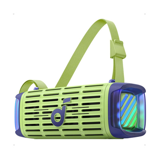 Soundcore by Anker Boom 3i Bocina Bluetooth Portatil 16h Batería, 50W Potencia, IP68 Flotante Resistente Agua Salada, BassUp 2.0, Bluetooth 5.3, TWS — Ideal para Pesca, Camping y Exteriores