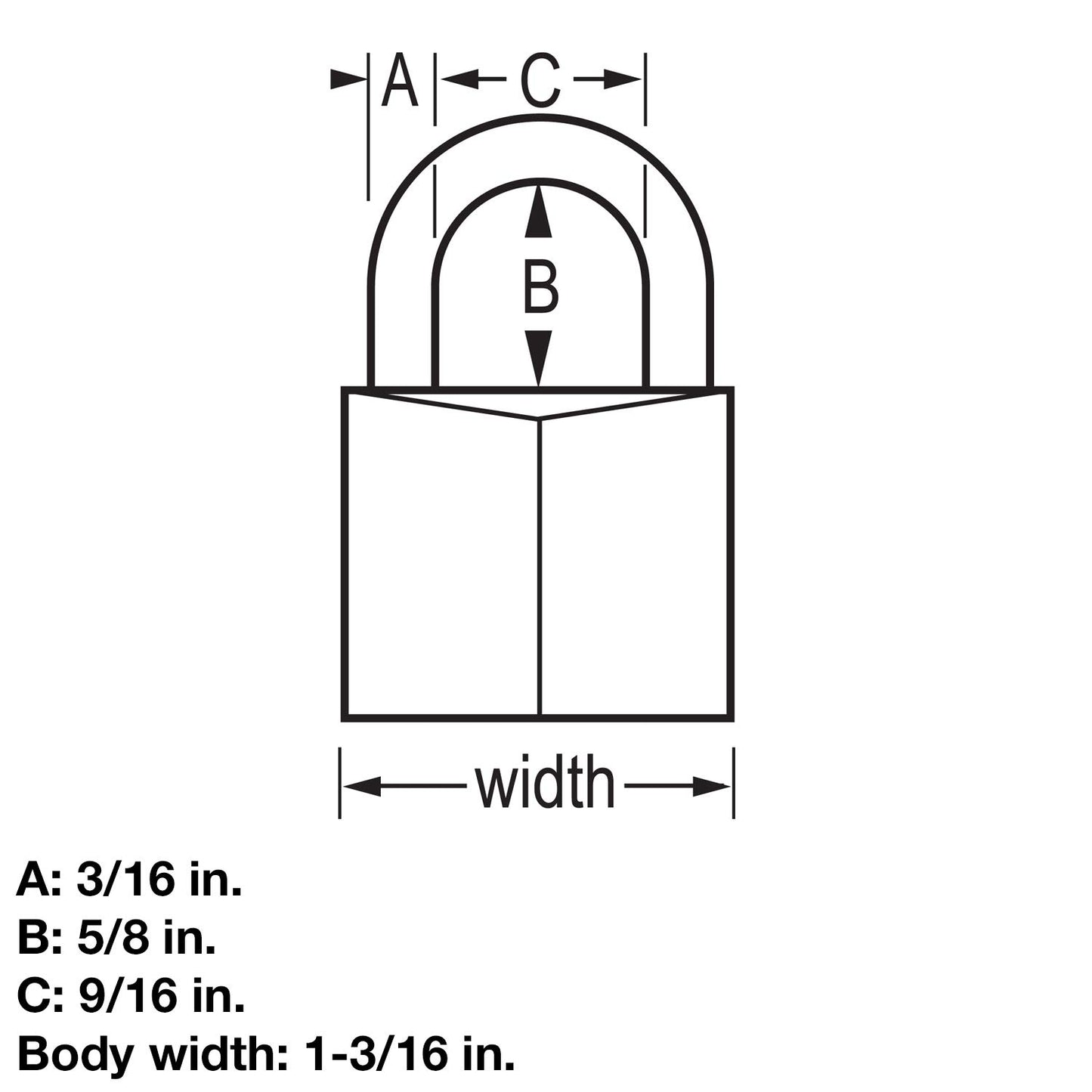 Candado con Llave Master Lock Negro de Aluminio Cubierto 1 Paquete