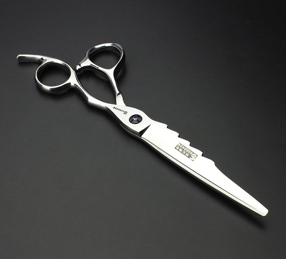 Tijeras de peluquería profesional de 6 "peluquería japonesa tijeras de corte de pelo tijeras de peluquería (tijeras de corte de 6 pulgadas)