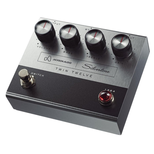 Jackson Audio Silvertone 1484 individual Twelve Pedal, Plata (SP1484-TWIN12)