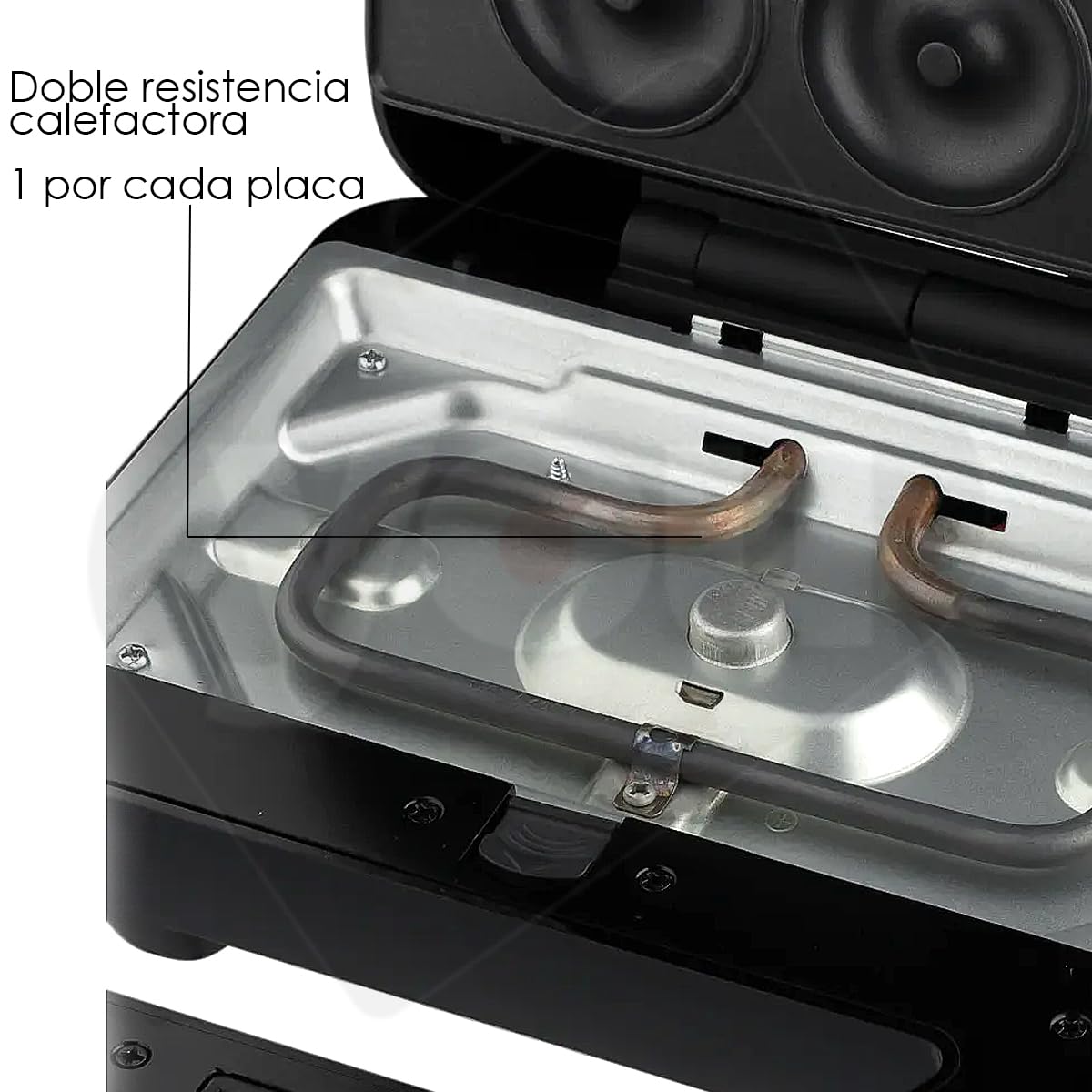Juego de Planchas YOU 6 en 1 con Parrilla y Placa Antiadhesiva Extraíble para Hombre