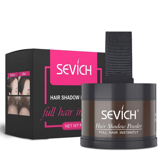 Sevich Maquillaje Polvo Instant Cubre Canas Raiz Cafe Medio