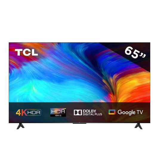 TCL Smart TV Pantalla 65" 65S451G Google TV 4K UHD Ultra HD | HDR 10 | 270 NITS 60 Hz | Dolby Audio Digital + | Compatible con Alexa