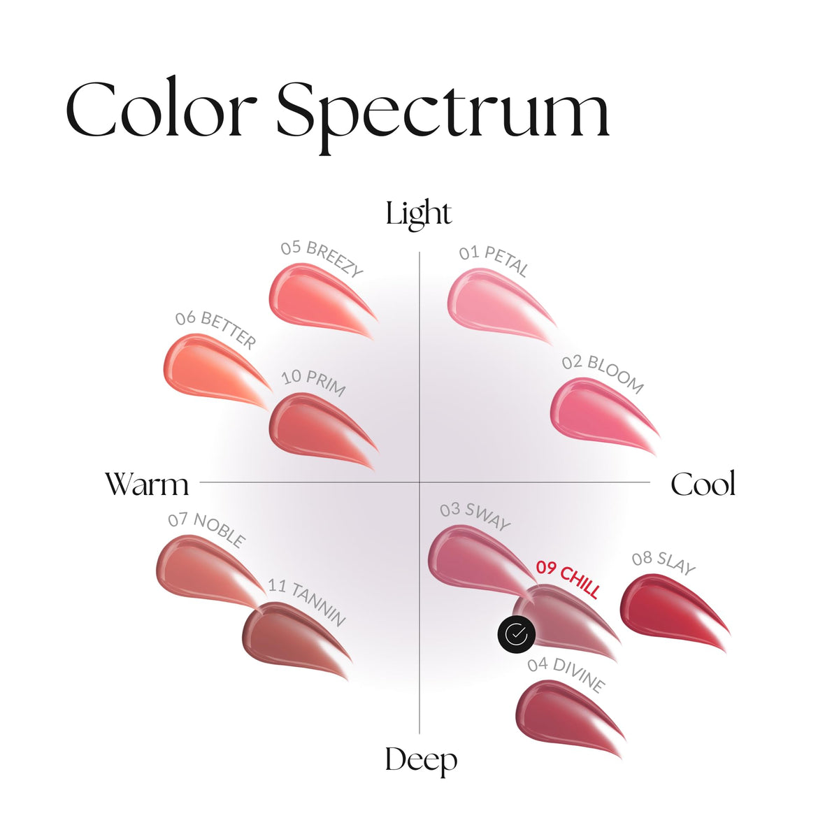 Labial Icy Glow 09 Chill 5ml Rosa