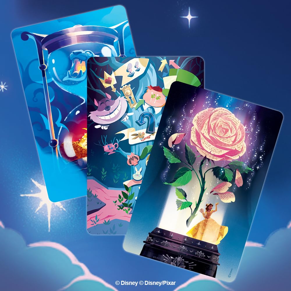 Dixit Juego de mesa Disney Edition - Juego de narración de historias para niños y adultos, edades de 8 años, 3 a 6 jugadores, tiempo de juego de 30 minutos