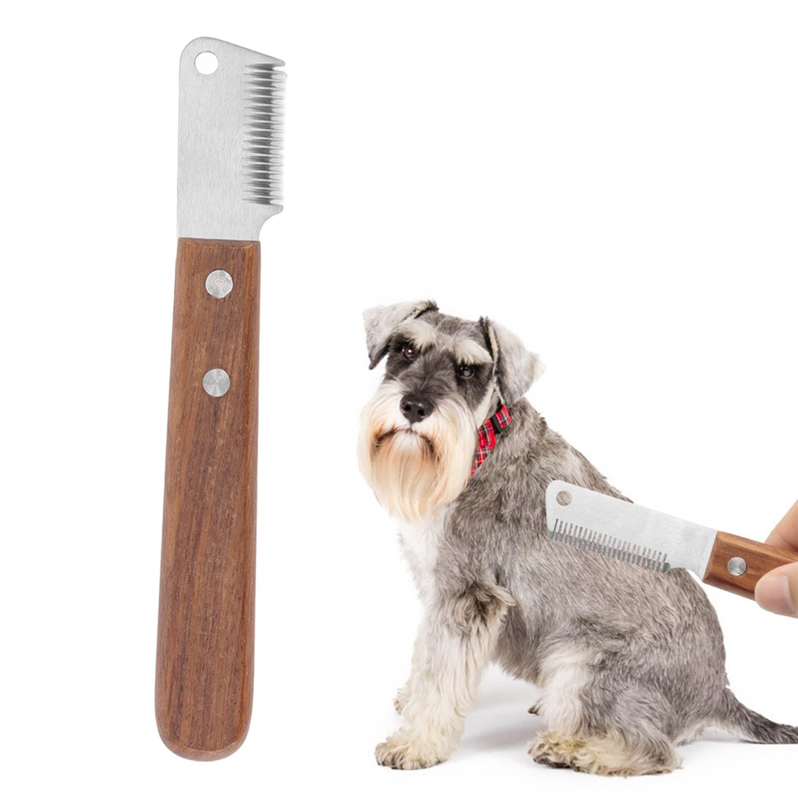 Hosi El Cuchillo de Afeitar para Perros Reduce la Pérdida de Cabello Suministros de Aseo para Mascotas para Perros