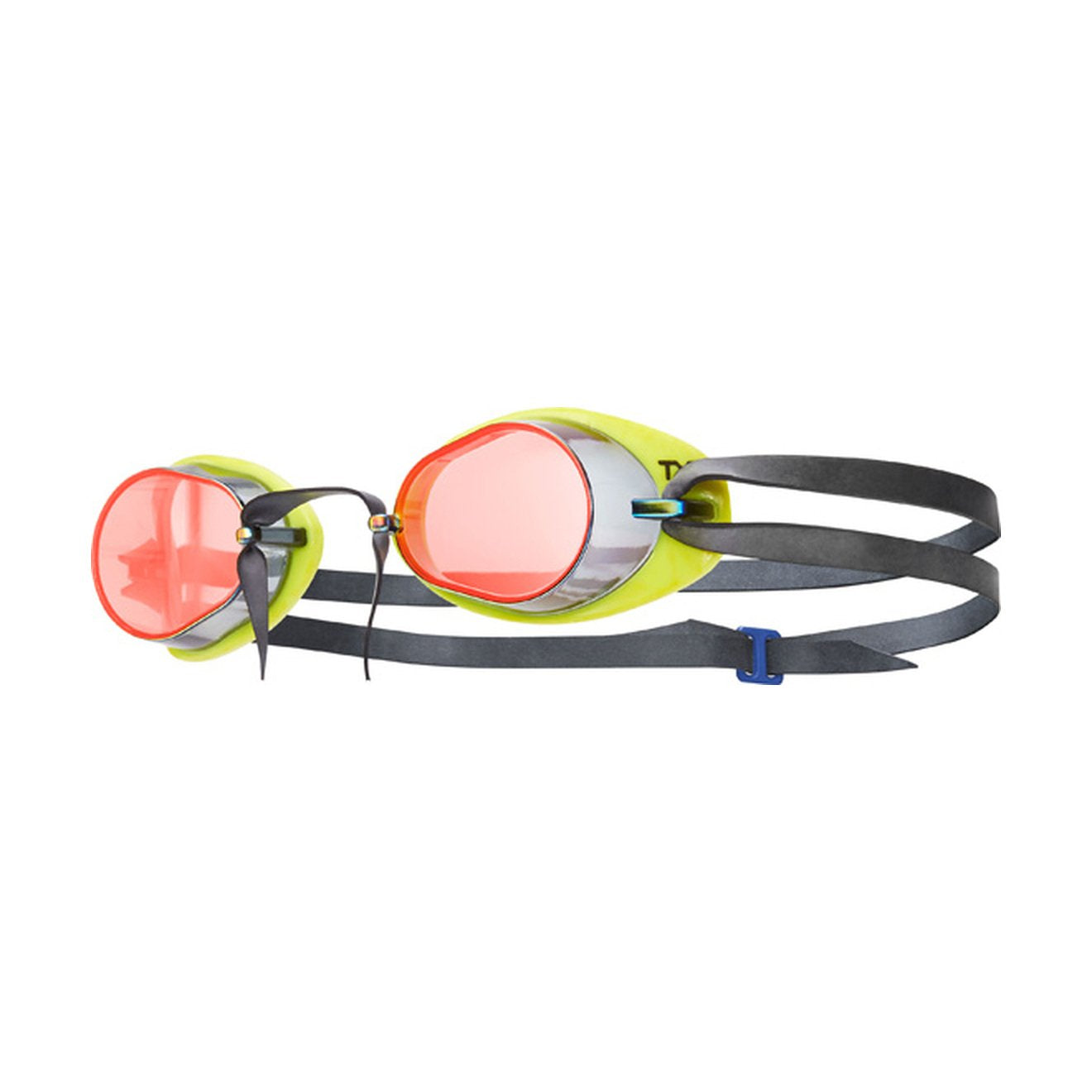 Lentes TYR Socket Rockets 2.0 Metalizado Rojo Amarillo Fluorescente Una Talla
