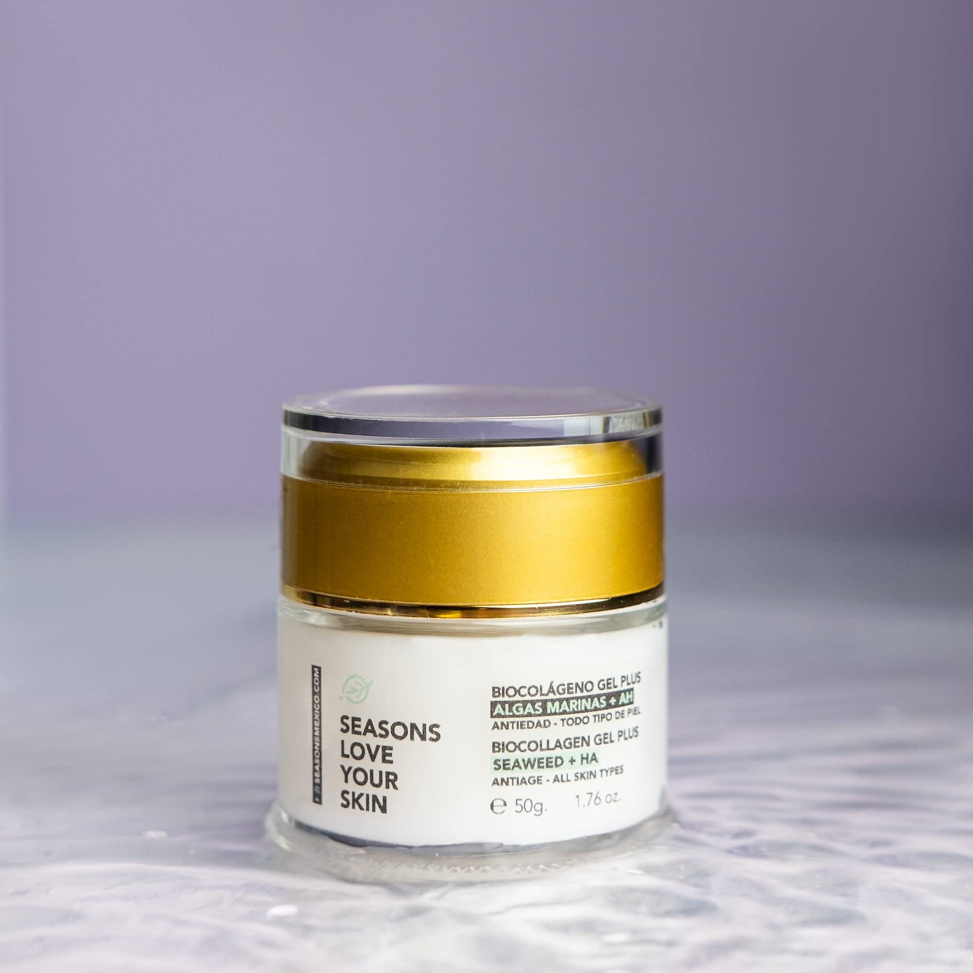 Seasons Love Your Skin Gel Biocolágeno Antiedad con Ácido Hialurónico y Algas Marinas 50 ml