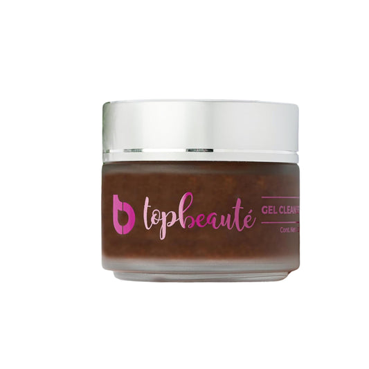 Top Beauté - Exfoliante Facial Gel Cleanser Nut Hidratante y Anti Edad Renovación Celular con Colágeno, Cáscara de Nuez y Avena 120g - Aporta Elementos Limpiadores, Hidratantes y Antiedad